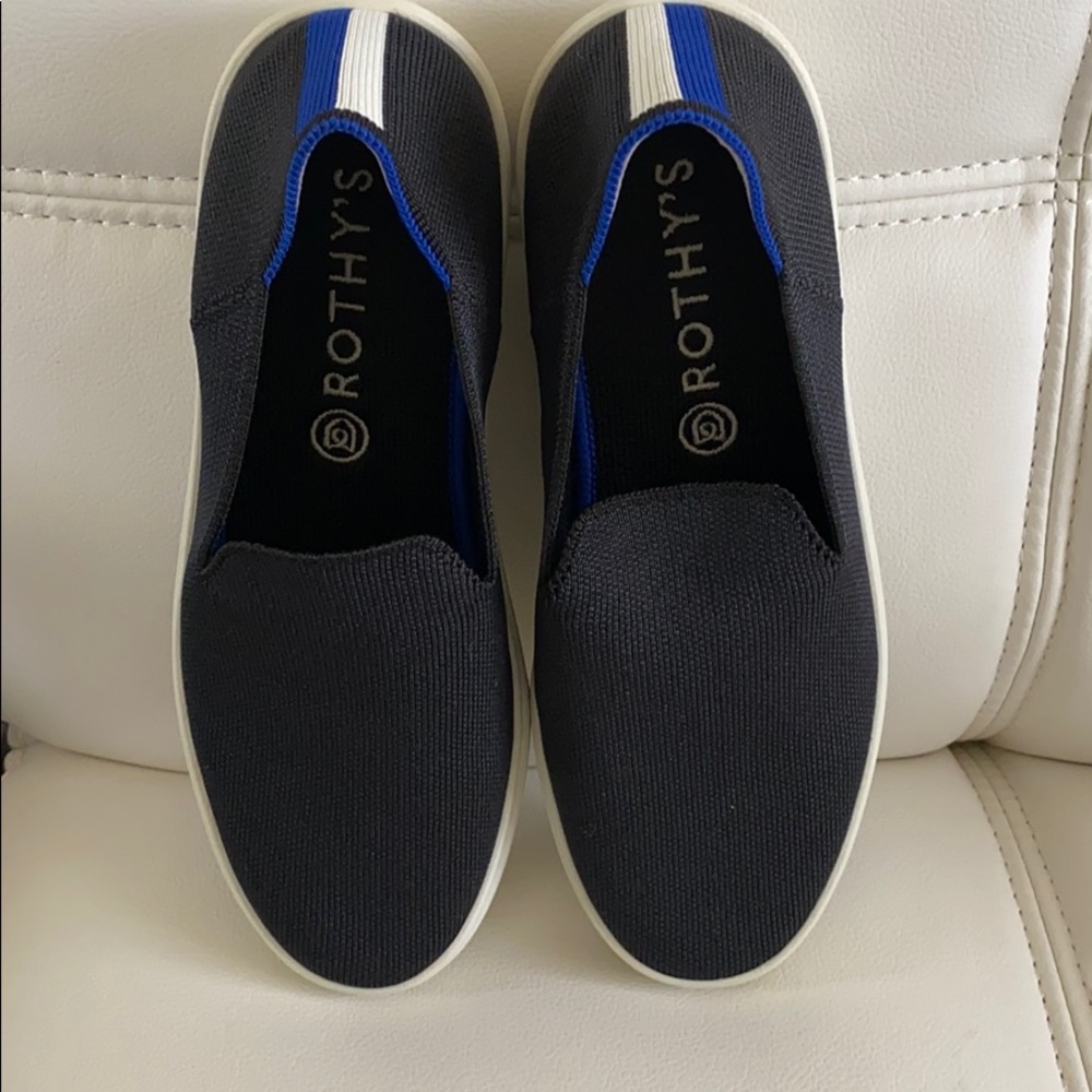 Rothy’s Black Sneakers Size 8.5 EUC; washed once
